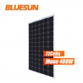 Bluesun 30 tahun garansi panel surya bifacial mono 380w 390w 400w 72cells modul surya