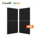 Bluesun Half Cell Perc 345Wp 345Watt Solar Panel Monocrystalline 345W Half Cell Solar Modules