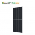 Bluesun pendatang baru efisiensi tinggi 210mm panel surya sel surya 540w 550w 600w 555w setengah sel panel surya mono perc panel surya