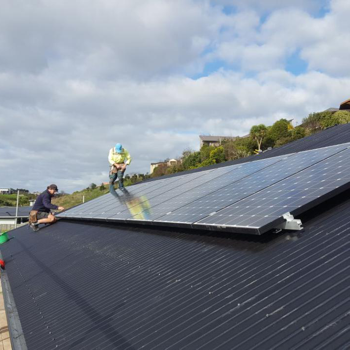 3kw pada sistem tata surya grid di Selandia Baru untuk perumahan