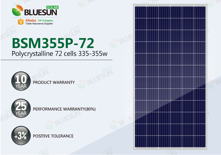 4BB poly solar panel 315w 320w 325w 72 cells series
