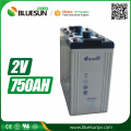 2V 750AH baterai nimh yang dapat diisi ulang