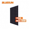 Bluesun hot menjual panel surya mono bifacial 380W 390W 400W harga panel surya