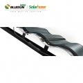 Bluesun 30W Solar Tiles Roof Photovoltaic Dual Glass Triple-Arch Tile 30Watt Roof Tile