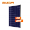 BLUESUN penjualan panas panel surya 280w 290w 300 watt panel surya harga murah dalam stok untuk promosi