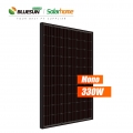 Bluesun solar 330w panel surya mono hitam 330watt 330w panel surya monokristalin