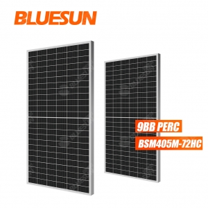  Monocrystalline 405W 9BB Half Cell Perc Solar Panel