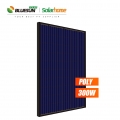 Bluesun Solar 60 Cells Series Polycrystalline Full Black Solar Panel 300Watt 300W 300Wp