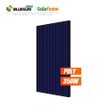 Bluesun ETL Standar Polycrystalline Black Frame Solar Panel 350Watt 350Wp 350 W PV Module Untuk Tata Surya