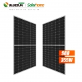 Bluesun Perc Mono Solar Panel 355W 355Watt Half Cell 355Wp Half Cut Monocrytalline Solar Panel PERC Untuk Dijual