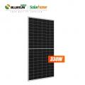 Bluesun Solar Production 330 Watt 330W Panel Surya Perc Half Cell 330W Harga Fotovoltaik