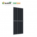Bluesun pendatang baru efisiensi tinggi 210mm panel surya sel surya 540w 550w 600w 555w setengah sel panel surya mono perc panel surya