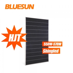 HJT 570watt shingled solar panel