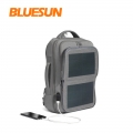 Bluesun 2021 ransel surya tas pintar ransel baterai panel surya luar ruangan dengan port pengisian usb