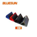 Bluesun fleksibel film tipis panel surya sirap hitam kertas fleksibel surya mudah dibersihkan