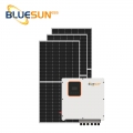 sistem energi surya hibrida 10KW 12KW rumah tata surya daya 10000 watt tata surya dengan baterai surya
