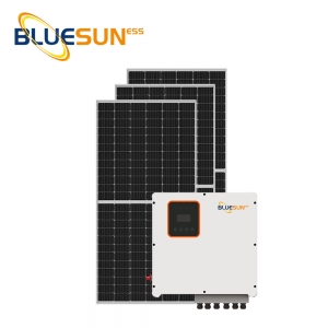 7KW hybrid solar system with battery bank for single phase 220V