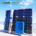 DC Solar Pool Pump 1HP 750W 72V Deep Well Submersible Solar Water Pumps Untuk Irigasi Pertanian