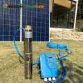 Harga terbaik dalam 2hp 3hp dc sistem pompa sumur surya 2.2kw sistem pompa air tenaga surya untuk pertanian