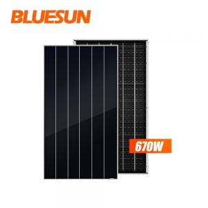 Bifacial Shingled 670Watt Solar Panel