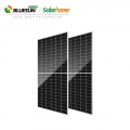 Gudang USA 550W Bifacial Solar Panel Sertifikasi UL High Power Doble Glass Panel Surya 550Watt Di California
