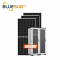bluesun 1MW 2MW 3MW hybrid off grid desain pembangkit energi tenaga surya untuk proyek EPC
