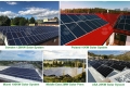 Bluesun Door To Door Service Saham Uni Eropa 182mm 550watt solar pv panel