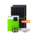 6KW off grid sistem tenaga surya dengan baterai