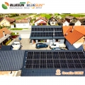 Panel Surya Bifacial Bluesun Vendor Paneles Solares Costo 700W 720W Panel Surya untuk Listrik Rumah
    