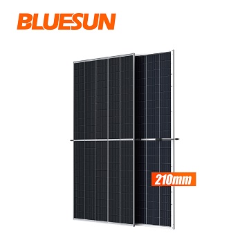Bluesun Solar akan menawarkan panel surya mono perc sel besar 210mm dengan daya maksimum 550Watt