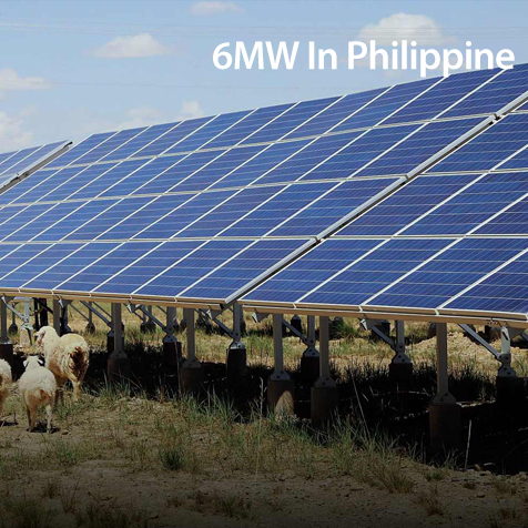 6mw pembangkit listrik tenaga surya di Filipina