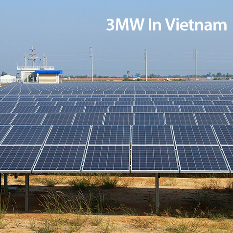 3mw pembangkit listrik tenaga surya di vietnam