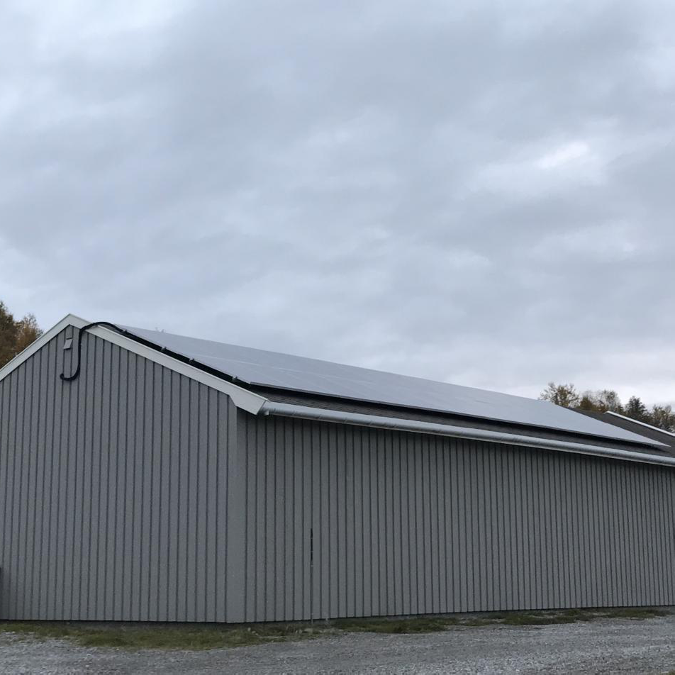 7kw pada sistem tata surya grid di Norwegia untuk perumahan