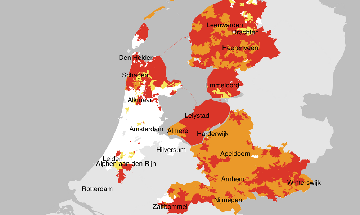 Provinsi Friesland dan Gelderland di Belanda mencapai kapasitas jaringan maksimum