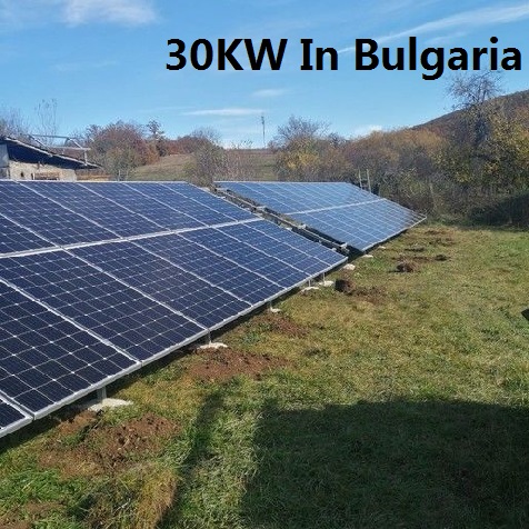 Bluesun 30KW Tata Surya Di Bulgaria