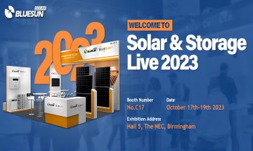 Tim Bluesun di Solar & Storage Live 2023